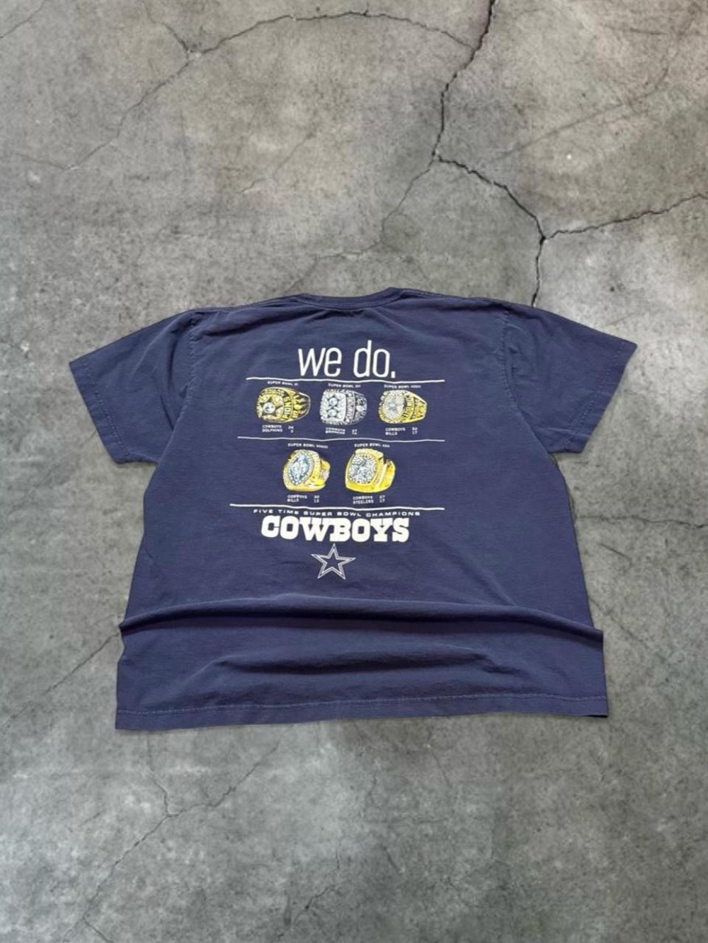 Dallas Cowboys Got Five Super Bowl Champions Reebok Tee